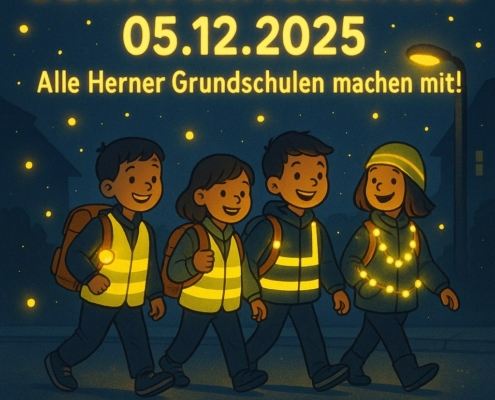 Glühwürmchentag 2025 Grundschule Pantrings Hof Herne (1)
